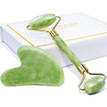 Coffret Rouleau de Jade & Gua Sha — Rituel Beauté Naturel