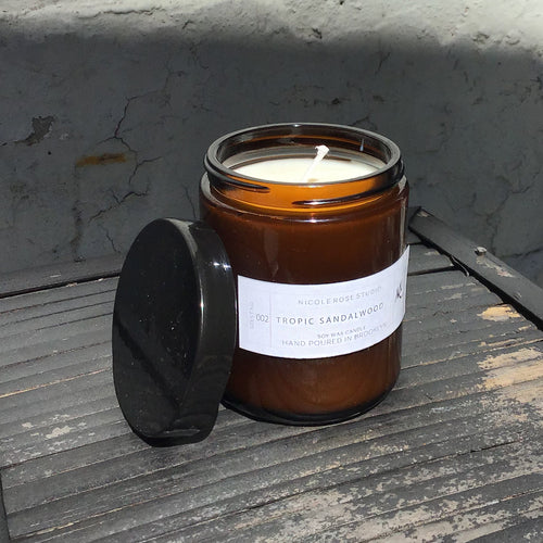 Bougie Citrus + Sauge — Soja & Huiles Essentielles Naturelles
